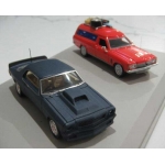 Ace 2 car movie set, HJ van & Nightrider Monaro Coupe 1/64 scale